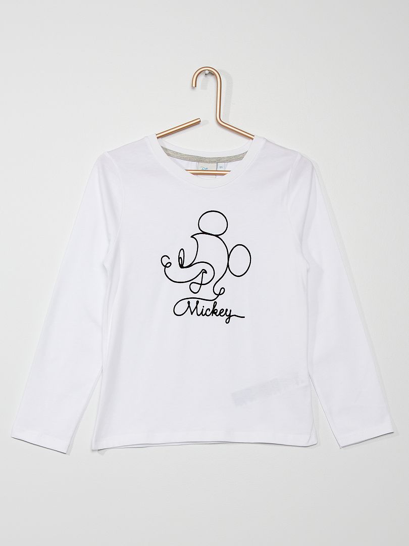 T-shirt com estampado 'Mickey & Friends' BRANCO - Kiabi