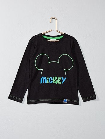 T-shirt com estampado 'Mickey' - Kiabi