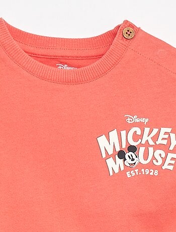 T-shirt com estampado 'Mickey'