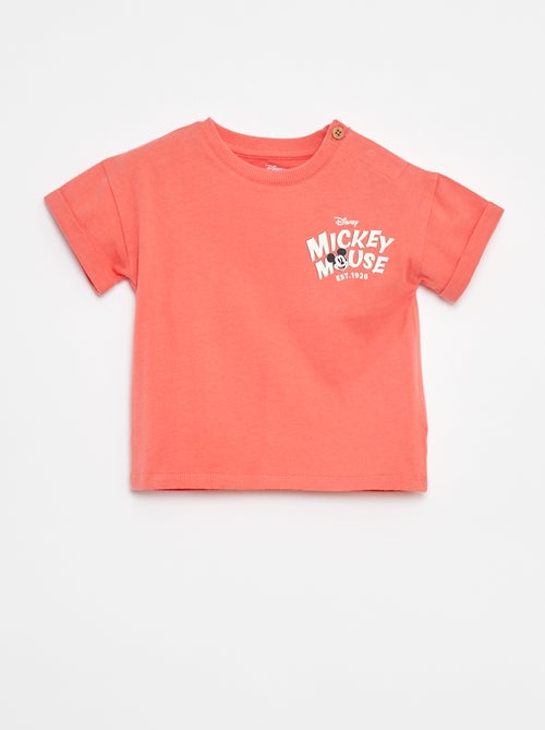 T-shirt com estampado 'Mickey' - Kiabi