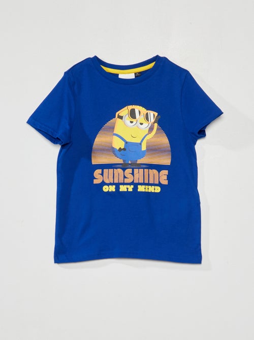 T-shirt com estampado 'Mínimos' - Kiabi