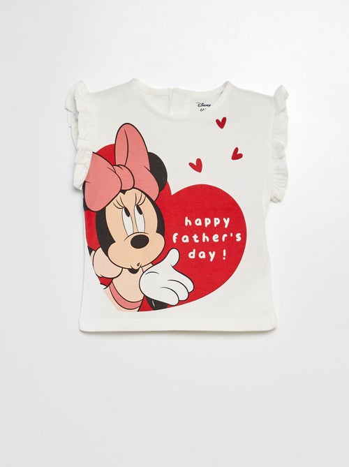 T-shirt com estampado 'Minnie' para o Dia do Pai - Kiabi