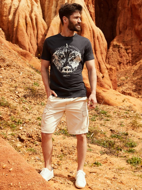 T-shirt com estampado 'Mufasa' - Kiabi