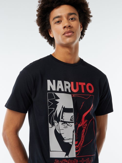 T-shirt com estampado 'Naruto' de manga curta - Kiabi