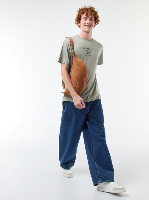 T-shirt com estampado 'Naruto' de manga curta - Kiabi