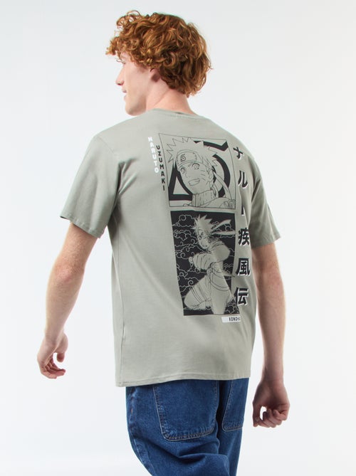 T-shirt com estampado 'Naruto' de manga curta - Kiabi