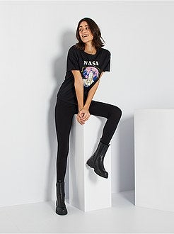 T-shirt com estampado 'NASA' - Kiabi