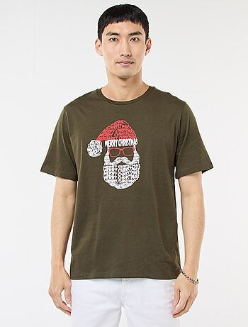 T-shirt com estampado 'Natal'