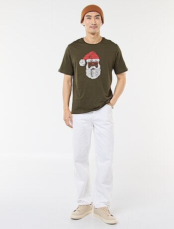 T-shirt com estampado 'Natal'
