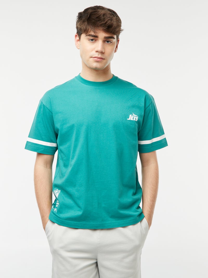T-shirt com estampado 'NFL' VERDE - Kiabi