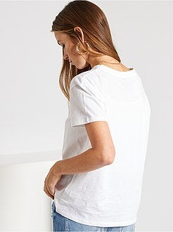 T-shirt com estampado 'O diabo veste Prada' - Kiabi