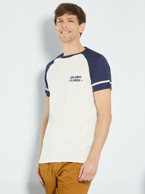T-shirt com estampado 'Orlando Florida' - Kiabi