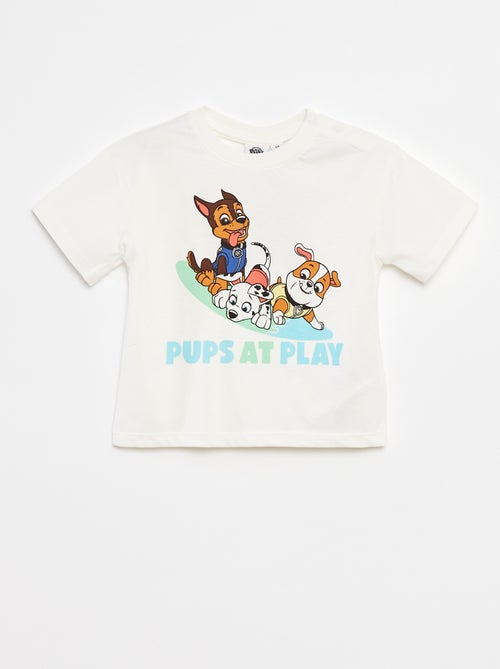 T-shirt com estampado 'Patrulha Pata' - Kiabi