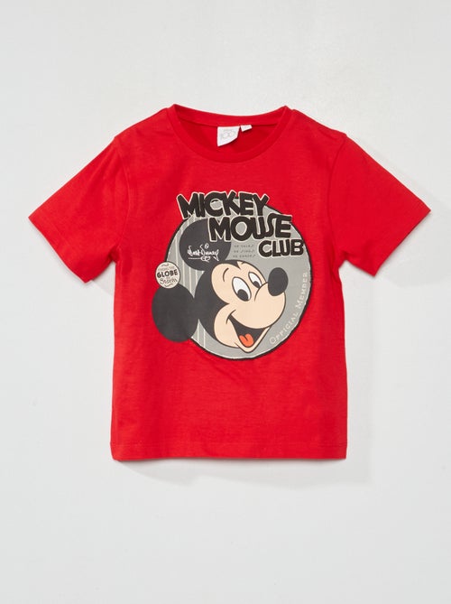 T-shirt com estampado revivalista 'Mickey' - Kiabi