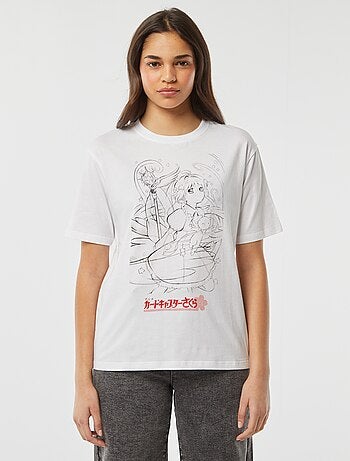 T-shirt com estampado 'Sakura'