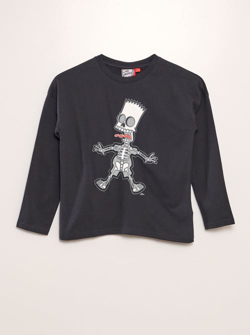 T-shirt com estampado 'Simpson'  - Halloween - Kiabi