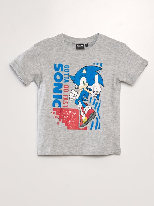 T-shirt com estampado 'Sonic' - Kiabi