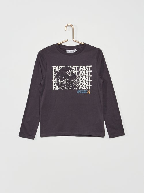 T-shirt com estampado 'Sonic' - Kiabi
