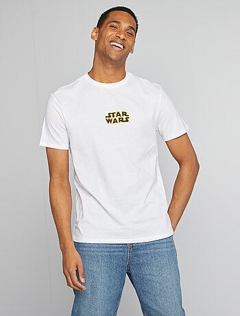 T-shirt com estampado 'Star Wars' de manga curta