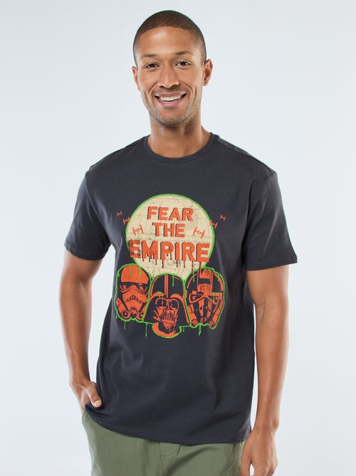 T-shirt com estampado 'Star Wars' de manga curta - Kiabi
