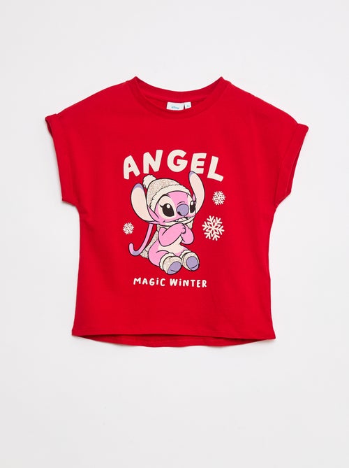 T-shirt com estampado 'Stitch' - Kiabi