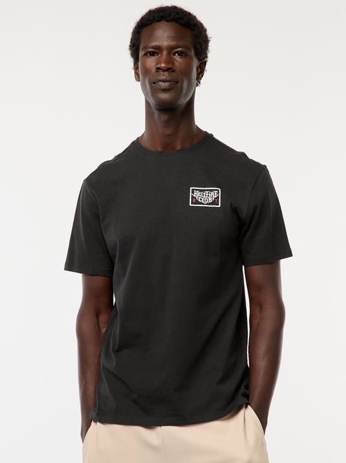 T-shirt com estampado 'Stranger Things' de manga curta - Kiabi