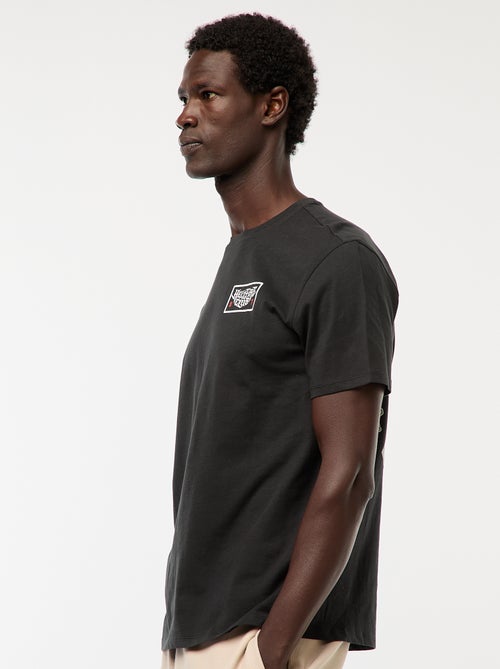 T-shirt com estampado 'Stranger Things' de manga curta - Kiabi