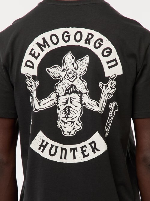 T-shirt com estampado 'Stranger Things' de manga curta - Kiabi