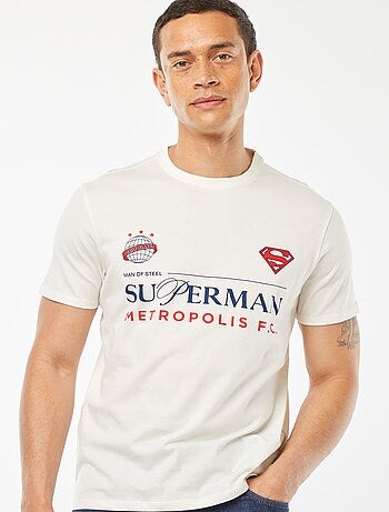 T-shirt com estampado 'Super-Homem'