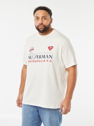T-shirt com estampado 'Super-Homem'
