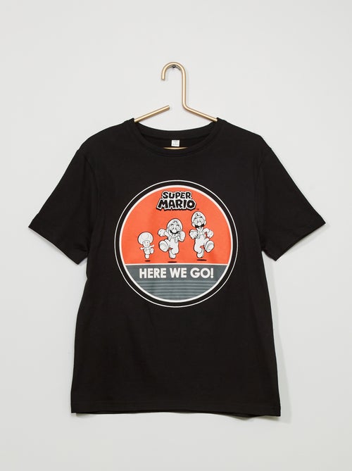 T-shirt com estampado 'Super Mário' - Kiabi