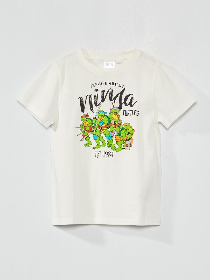 CAMISETA TARTARUGA NINJA DESENHO INFANTIL