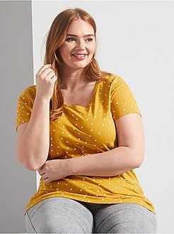 T-shirt com estampado total - Kiabi