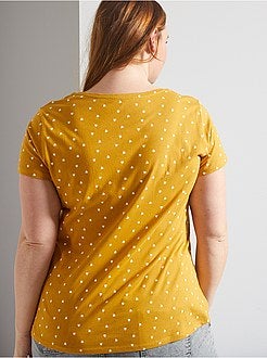 T-shirt com estampado total - Kiabi