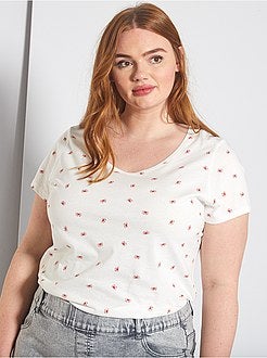 T-shirt com estampado total - Kiabi