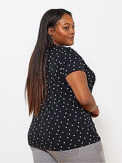 T-shirt com estampado total - Kiabi