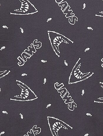 T-shirt com estampado 'Tubarão'