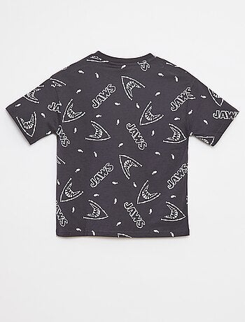 T-shirt com estampado 'Tubarão'