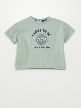 T-shirt com estampado