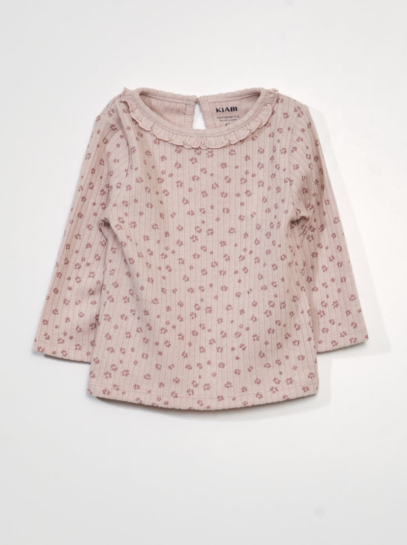 T-shirt com estampado VIOLETA - Kiabi
