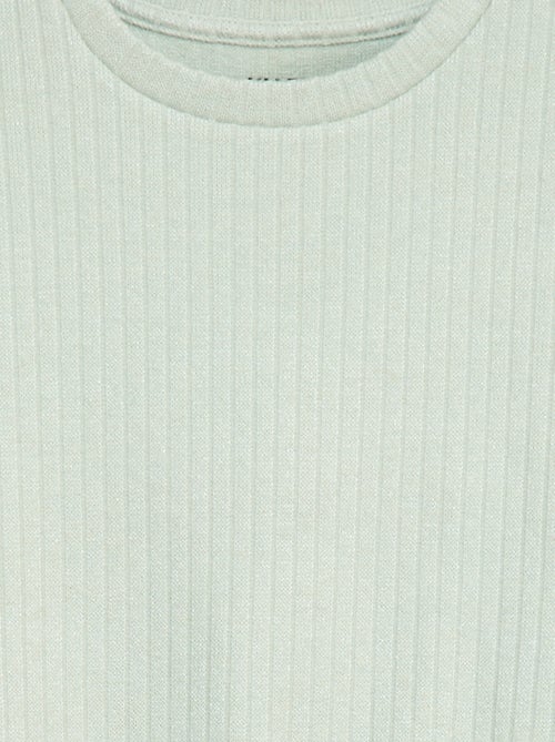 T-shirt com gola redonda - Kiabi T-shirt com gola redonda - Kiabi