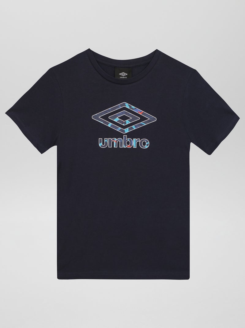 T-shirt com gola redonda 'Umbro' AZUL - Kiabi
