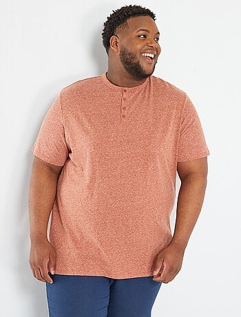 T-shirts de gola redonda de homem plus size - tamanho 7XL - Kiabi