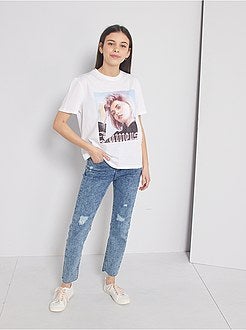 T-shirt com impressão - Kiabi