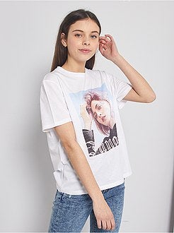 T-shirt com impressão - Kiabi
