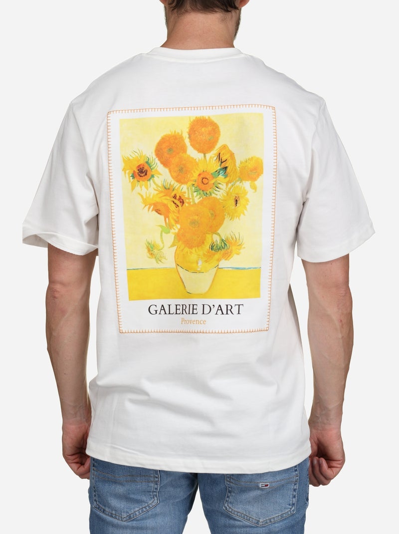 T-shirt com logótipo - frilivin Branco - Kiabi