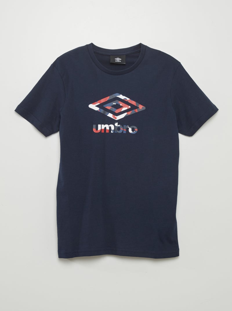 T-shirt com logótipo 'Umbro' AZUL - Kiabi
