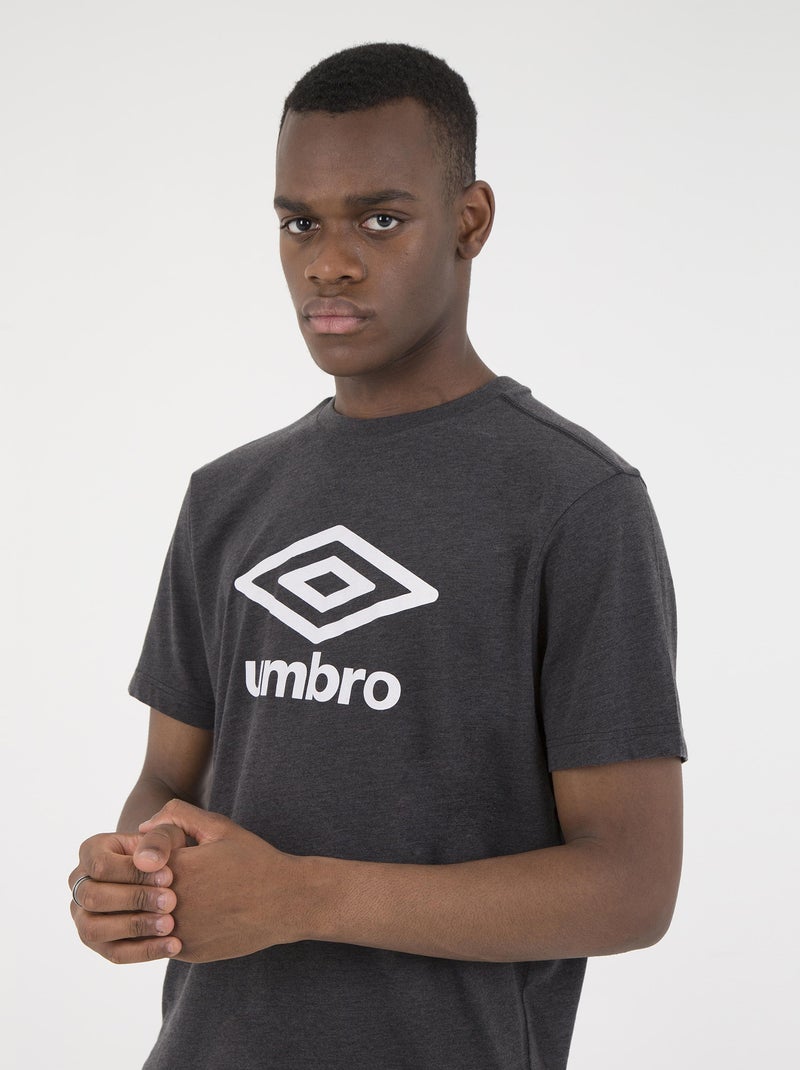 T-shirt com logótipo 'Umbro' PRETO - Kiabi