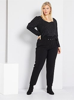 T-shirt com manga de balão - Kiabi