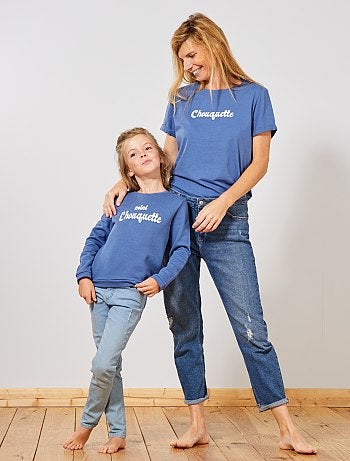 T-shirt com mensagem - Kiabi